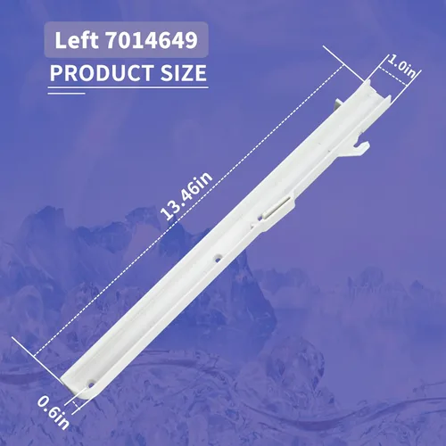 Vista 5 de Kit de recambio para diapositivas de cubo de hielo Subzero - Izquierda 7014649