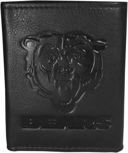 Vista 8 de Siskiyou Sports NFL unisex Embossed Leather Tri-fold Wallet