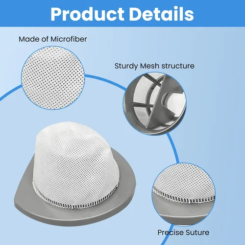 Vista 3 de Paquete de 5 filtros de repuesto de vacío 2033 compatibles con Bissell Featherweight Stick Aspiradora ligera sin bolsa 20331 20333 20334 20336 20339
