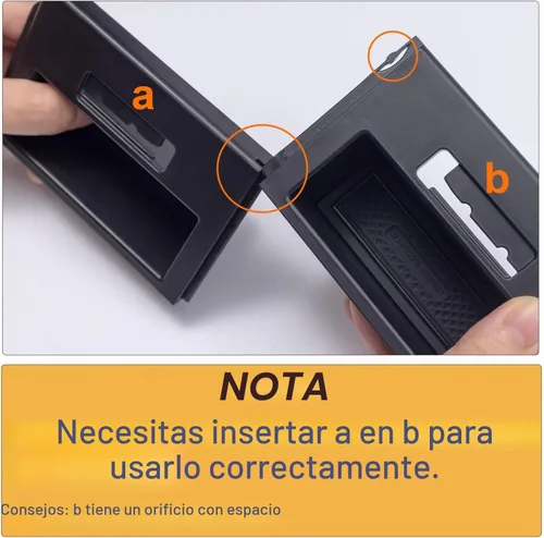 Vista 6 de PIMCAR Adaptador de Consola Central para Cable de Teléfono Compatible con Honda Pilot 2016-2022/Ridgeline 2017-2023/Passport 2019-2023, Conveniente