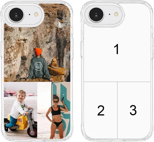Vista 33 de Funda de teléfono personalizada para Apple iPhone 8 Plus iPhone 7 Plus, personalizada con foto, imagen, texto, imagen, diseño de imagen