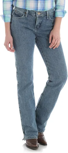 Vista 12 de Wrangler Jeans para mujer Cash de tiro medio con dobladillo ventilado Ultimate Riding espíritu americano