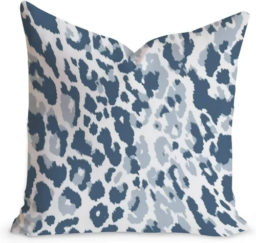 Vista 34 de Funda de cojín decorativa con estampado de guepardo verde peridoto para sofá, funda de almohada verde crema con estampado de leopardo con A-16