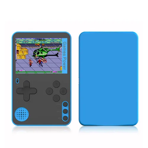 Vista 7 de DATA FROG 2.4 inches Portable Handheld Game Console Ultra Thin Retro Mini Game Player with 500 Classical Games for Player