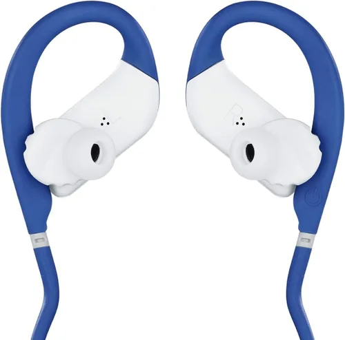 Vista 2 de JBL Endurance JUMP - Auriculares deportivos intrauditivos - Azul Hasta 8 horas de reproducción inalámbrica con batería Speed Charge, PowerHook