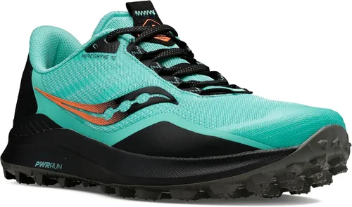 Vista 4 de Saucony Peregrine 12 Tenis de correr para hombre Negro