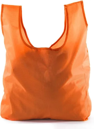 Vista 9 de Mato & Hash Bolsas de comestibles reutilizables Plegables con bolsa de cuerda integrada Bolsa de nailon Ripstop