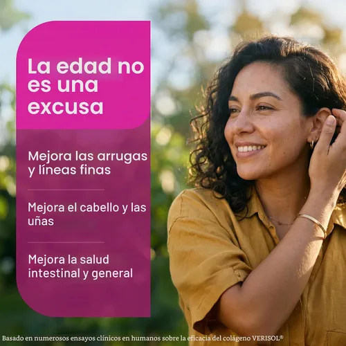 Vista 4 de Zena Nutrition Colágeno líquido para mujeres, con biotina, suplemento para el cabello, la piel y las uñas [30 porciones] 2500 mg de péptidos
