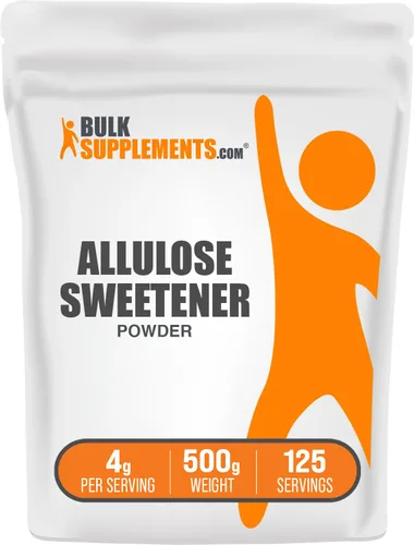 Vista 6 de BulkSupplements. com Alulosa en polvo – Edulcorante de alulosa, sustitutos de azúcar para hornear, alternativa al azúcar – puro y sin gluten, 0.14