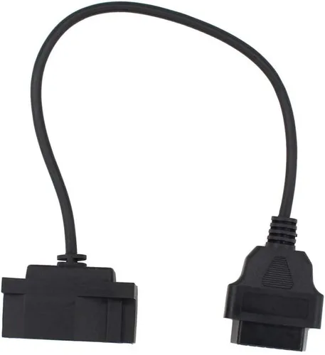 Vista 3 de MOTOKU Reemplazo para Ford 7 pin OBD1 a OBD2 adaptador lector de código escáner comprobar reparación del motor herramienta de diagnóstico cable