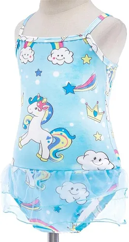 Vista 3 de Dressy Daisy - Traje de baño de sirena para niñas 3 piezas