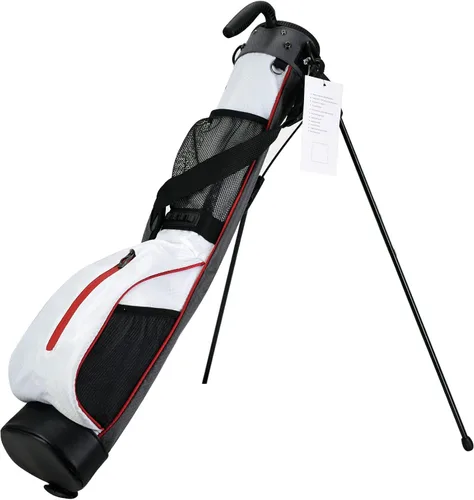 Vista 7 de Bolsa de golf ligera para el domingo de minigolf con cubierta para la lluvia y correa acolchada extraíble para el hombro, 2 opciones