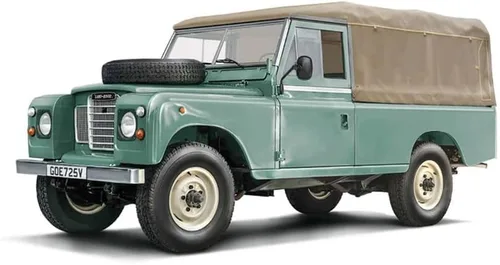 Vista 2 de Italeri 3665 1:24 Land Rover 109 LWB - Kit de construcción, construcción de modelos de pie, manualidades, hobby, pegado, kit de plástico, detallado