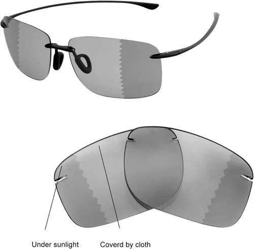 Vista 3 de Walleva Lentes de repuesto para gafas de sol Maui Jim Hema. Múltiples opciones disponibles