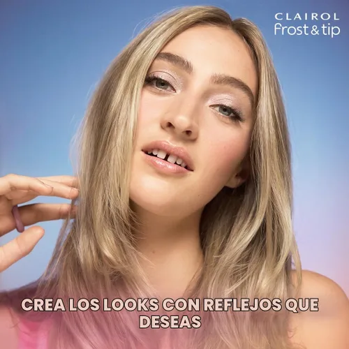 Vista 9 de Clairol Nice'n Easy Frost & Tip - Tinte para el cabello original, color rubio claro a castaño medio, paquete de 1 unidad