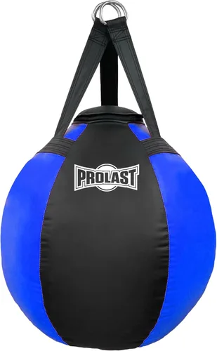 Vista 7 de Wrecking Ball - Saco de boxeo pesado para adultos, hook y uppercut, Body Snatcher, boxeo, MMA, Muay Thai, 65 libras, clásico negro / negro