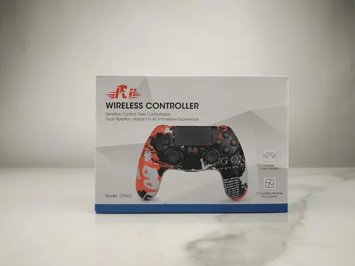 Vista 8 de Rii Wireless Bluetooth Gaming Controller for PS4PS3AndroidWindowsSteam, With Dual-shock, 6-axis Gyro Sensor, 1000mAh Battery,Non-Slip Game Joystick