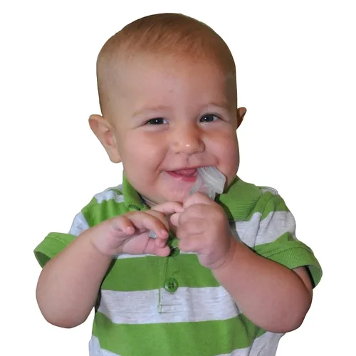 Vista 6 de Cepillo de dientes mordedor Baby's 1st Toothbrush de Baby Buddy, Azul