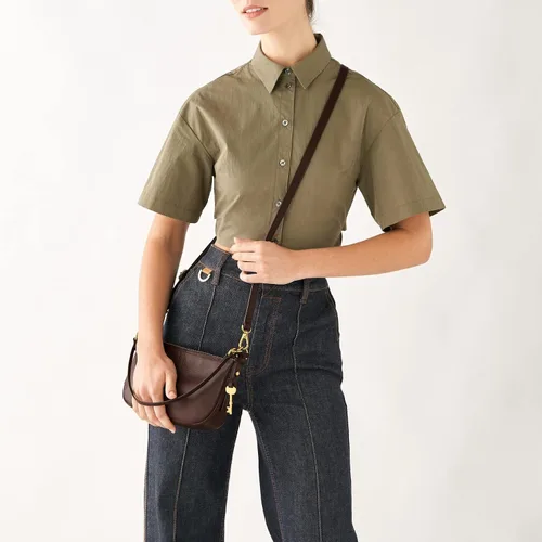 Vista 6 de Fossil Bolso de hombro Jolie de cuero para mujer