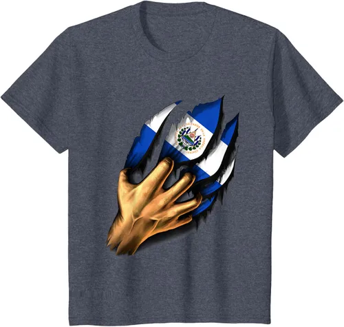 Vista 58 de El salvador bandera camisa salvadoreña en mi