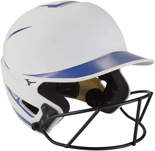 Vista 13 de Mizuno Casco de bateo de sóftbol F6 Fastpitch para adultos con máscara