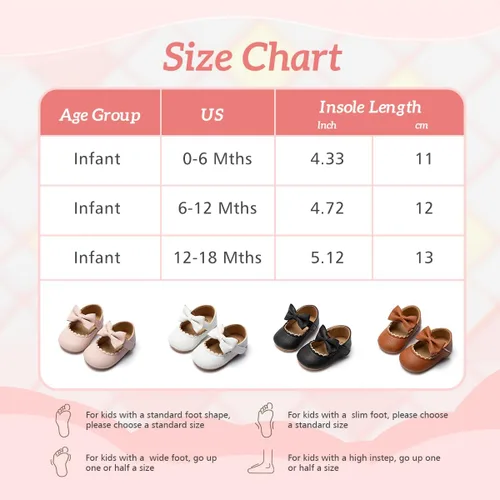 Vista 6 de Zoolar Zapatos planos de princesa suaves para bebés, zapatos planos para boda, Mary Jane, antideslizantes, para recién nacidos, bautizo, suela