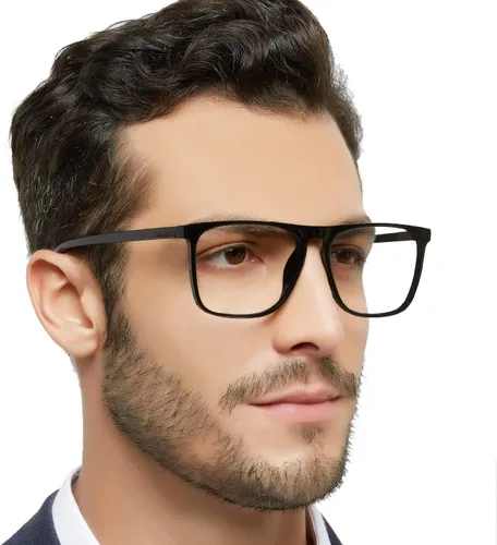 Vista 3 de MARE AZZURO Lentes de Lectura para Hombres Elegantes 1 1.25 1.5 1.75 2 2.25 2.5 a 6, Negro