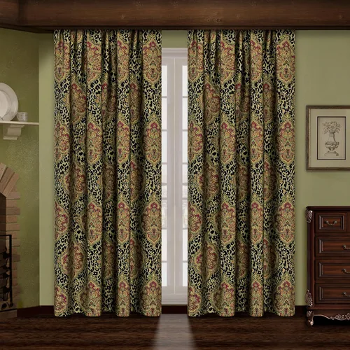 Vista 17 de Loom and Mill Cortinas negras de lujo para dormitorio, juego de 2 paneles Negro