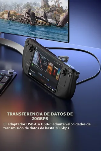 Vista 3 de AreMe - Adaptador USB C de ángulo de 180 grados, 2 unidades, color gris