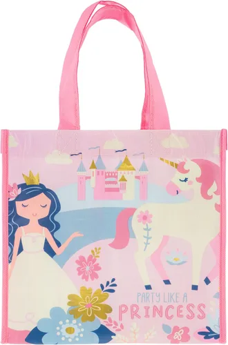 Vista 17 de Stephen Joseph, Bolsa de regalo reciclada mediana con asas, niños, reutilizable, bolsa de regalo de fiesta de cumpleaños, bolsa de compras, abeja