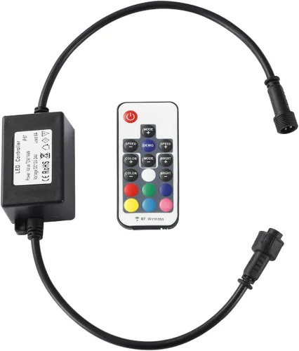 Vista 7 de B108 Luces LED de cubierta para jardín patio escaleras (RGB, 6 piezas)
