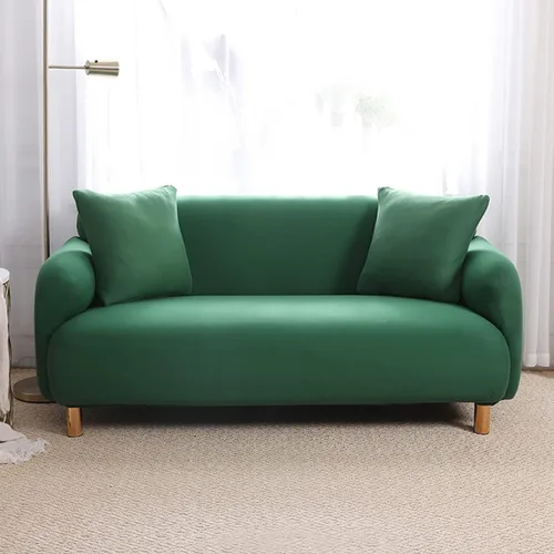 Vista 14 de Fundas de sofá de alta elasticidad de 2 plazas, ultra suaves y elegantes, para perros y niños, protector de muebles de elastano con parte inferior