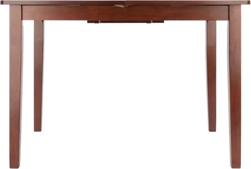 Vista 13 de Winsome Darren Mesa de comedor extensible, para comedor, 29 pulgadas, nogal