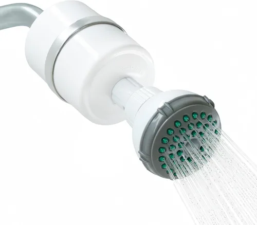 Vista 11 de Crystal Quest Filtro de ducha con cabeza, filtro de cabezal de ducha para agua dura, filtro de agua de ducha que elimina cloro, cloraminas