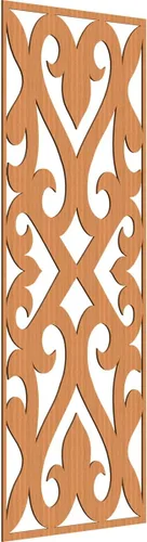 Vista 155 de Keene Paneles de pared decorativos de madera con calado, 9 3/8 pulgadas de ancho x 24 3/8 pulgadas de alto x 1/4 de alto, abedul Birch