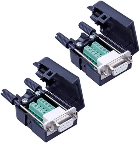 Vista 10 de 10PCS DB9 Solderless Serial a 9pin macho hembra conector de ruptura