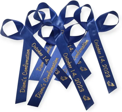 Vista 7 de 50 cintas personalizadas para bodas, despedidas de soltera, baby shower, centros de mesa, marcos de fotos, fiesta, invitaciones o confeti - Cintas