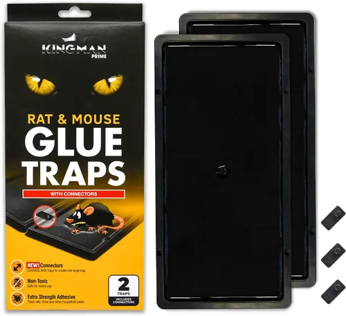 Vista 10 de Trampas de pegamento para ratas y ratones (tamaño grande)