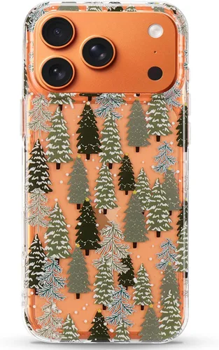 Vista 8 de LCHULLE Compatible con iPhone SE 2022/2020 Funda para iPhone 8 iPhone 7 Funda de Navidad Santa Vacaciones Diseño Transparente Claro Mujeres Hombres