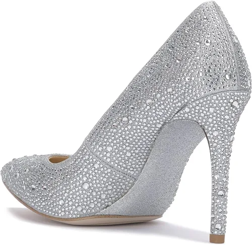 Vista 6 de Jessica Simpson Zapatos de tacón clásicos con adornos Pembe para mujer