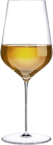Vista 6 de NUDE Mirage - Juego de copas de vino de cristal rojo y blanco, cristal sin plomo, copas de tallo únicas, copas de vino, juego de 2 Mirage (26.75 Oz)