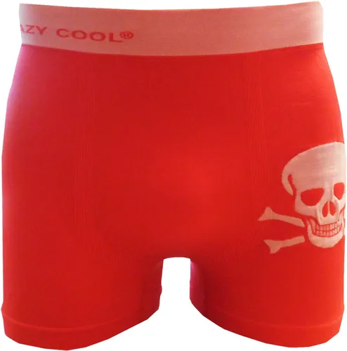 Vista 5 de Crazy Cool Calzoncillos cortos de nailon sin costuras cómodos para hombre, paquete de 6