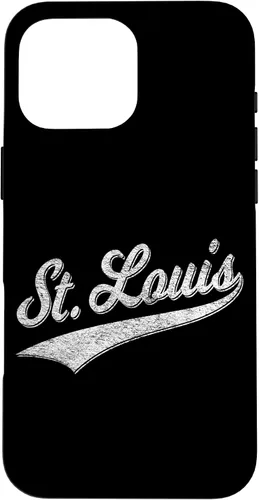 Vista 19 de Funda para iPhone 12 Pro Max ST. LOUIS MISSOURI VARSITY SCRIPT SPORTS JERSEY
