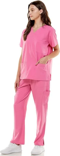 Vista 3 de MEDPIA Scrub Sets for Women and Man Medical Nursing Uniform Pants 4-Way Stretch & 8-Pocket