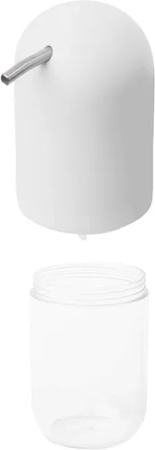 Vista 2 de Umbra 023273-660 Colección Touch, 2 ¾ de diámetro x 5 ½ pulgadas, blanco (paquete de 2)