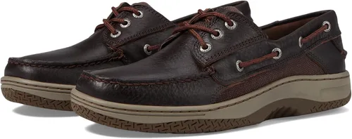 Vista 15 de Sperry Billfish™ - Zapato náutico de cuero de 3 ojales para hombre Negro