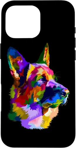 Vista 19 de Funda para iPhone 17 con diseño de pastor alemán para propietarios de perros