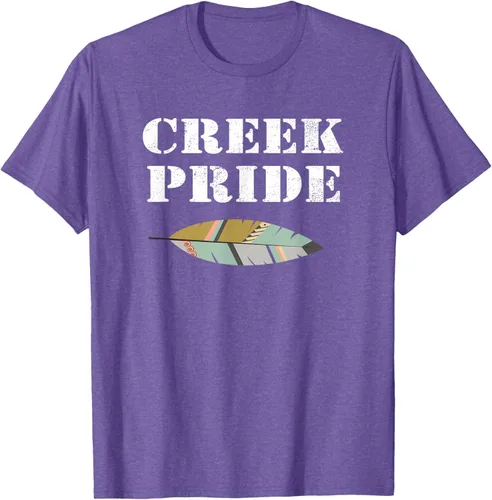 Vista 10 de Creek Native American Pride - Camiseta, Negro, S