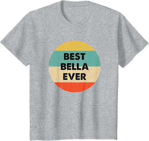 Vista 54 de Bella Name - Camiseta, Negro, S