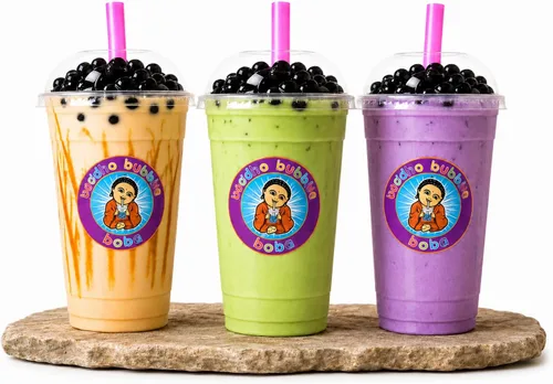 Vista 7 de Colador de cuchara ranurada BOBA SCOOP de Buddha Bubbles Boba